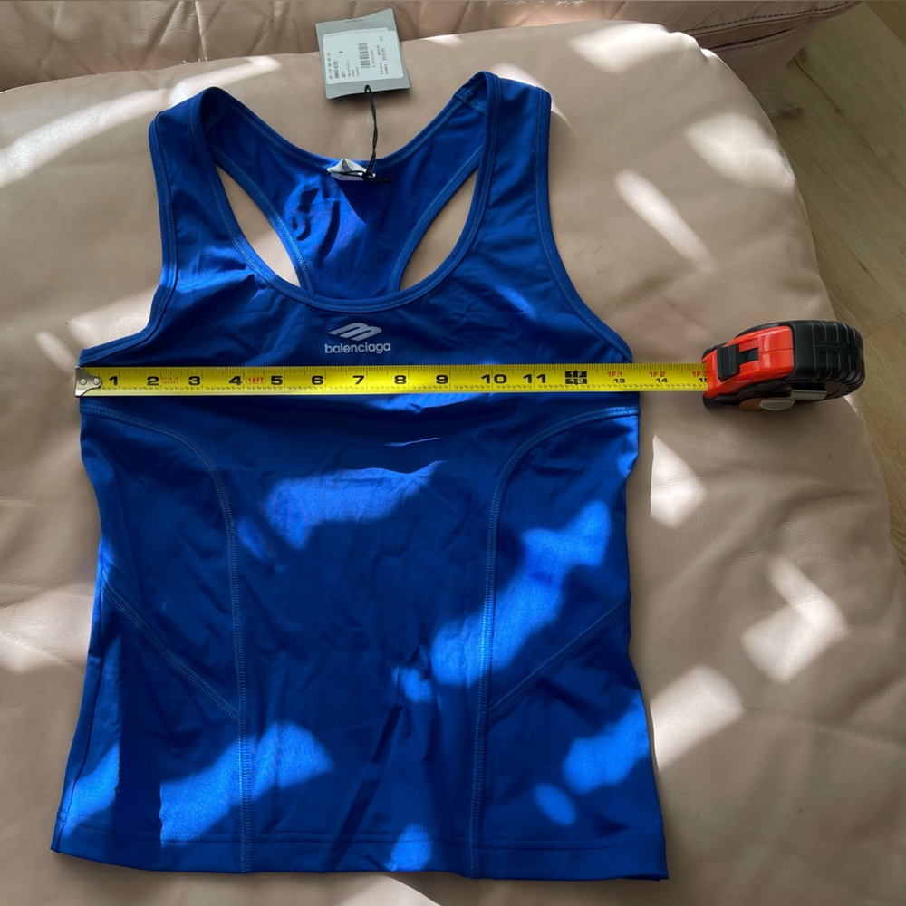 Balenciaga athletic set - leggings and top- size small- electric blue - … - Picture 5 of 13